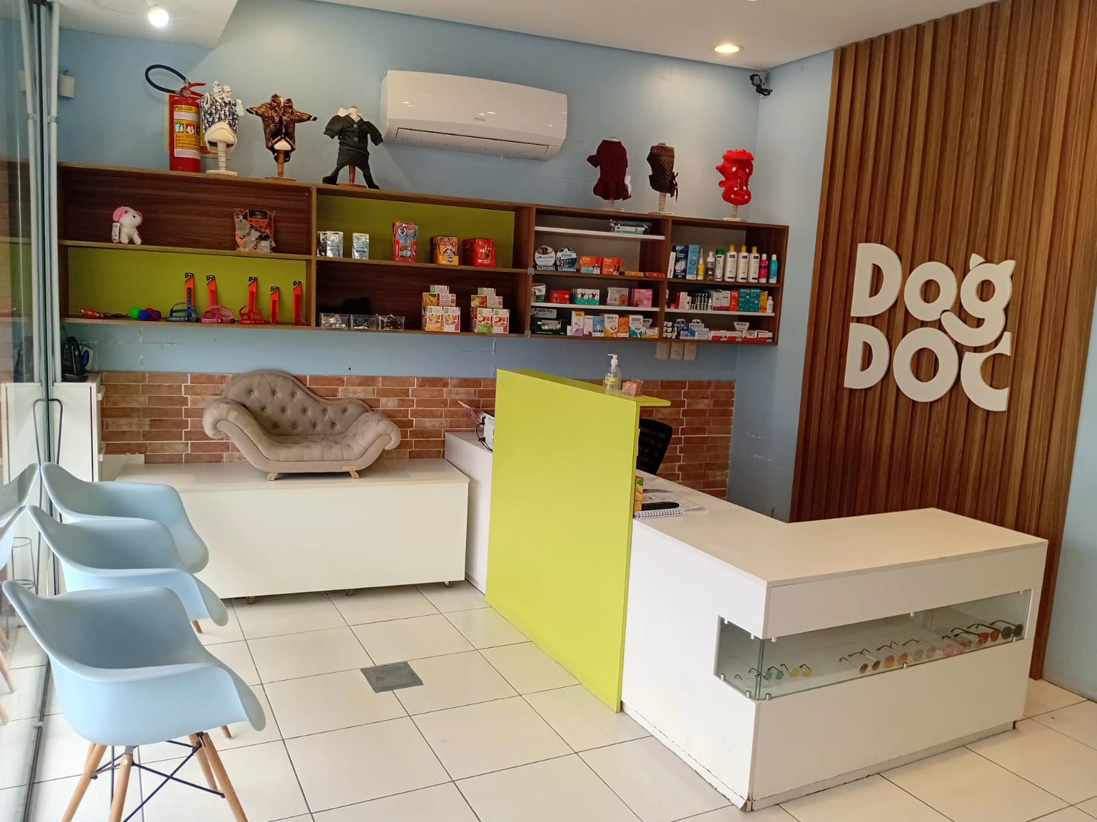 Recepção da DogDoc